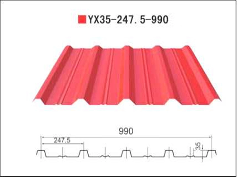 990 プレハブ屋根パネル波形鋼板屋根シート