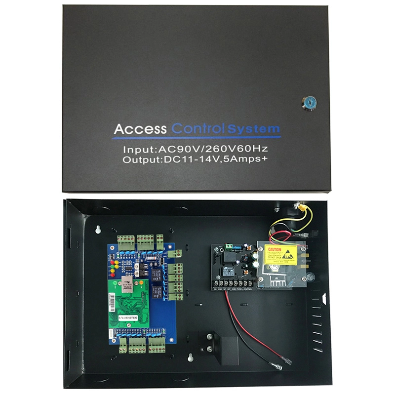 2ドアネットワークRFIDアクセスコントロールパネル、AC110V/220Vアクセス電源付き