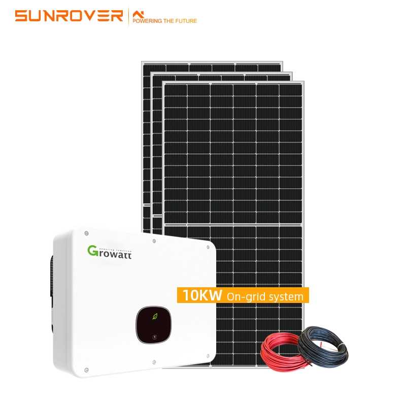 太陽光発電所 10KW グリッド ソーラー パネル システム