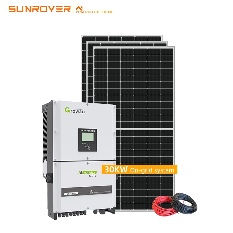 完全なオングリッド 30KW 太陽光発電システム